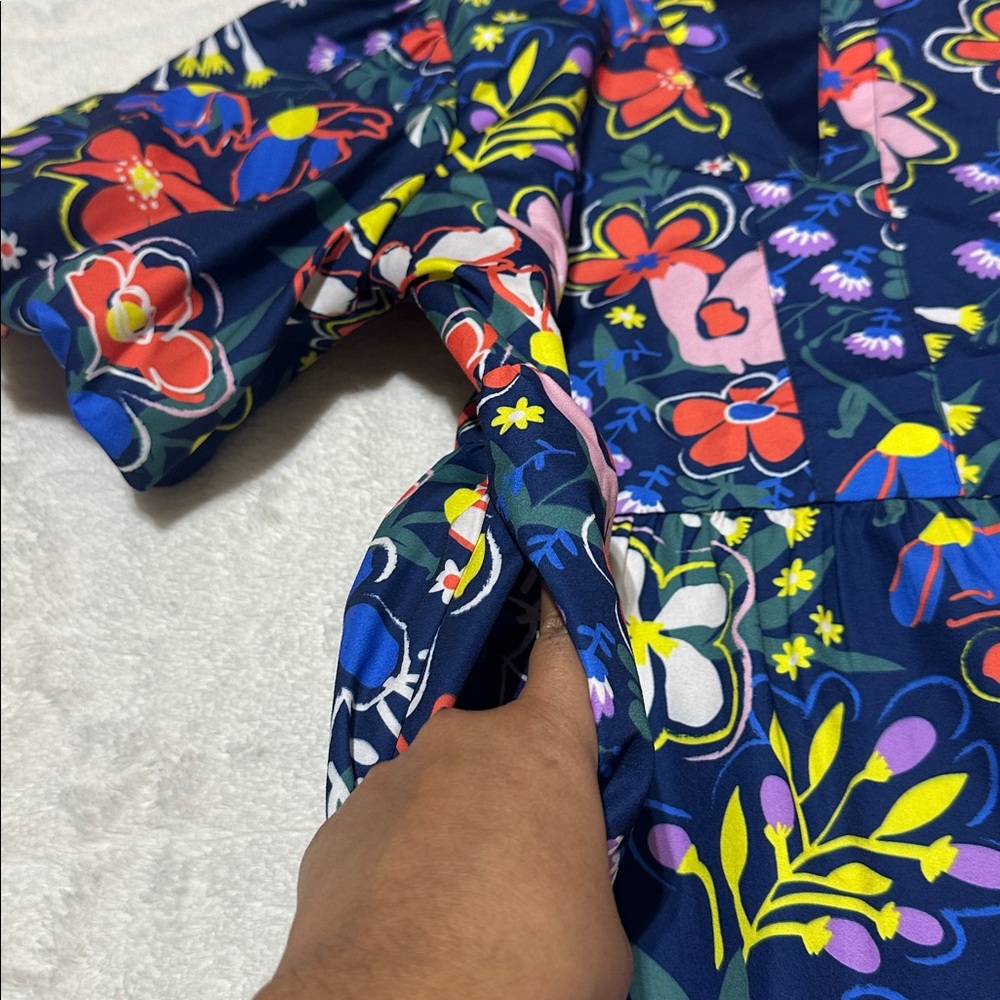 THML Colorful Floral Mini Dress - Picture 13 of 14